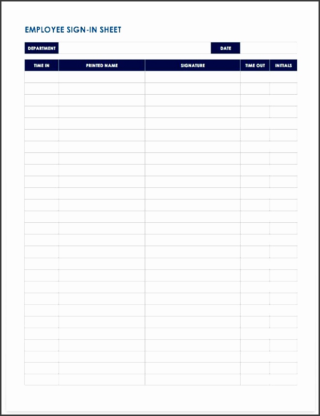 free sign in and sign up sheet templates smartsheet