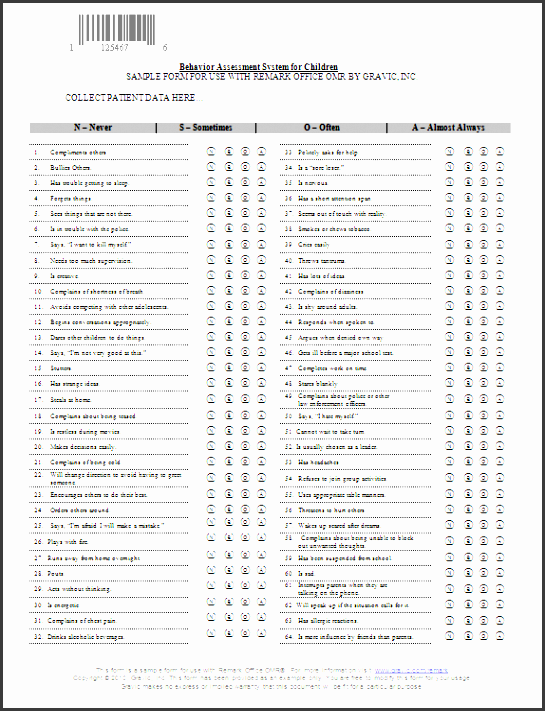 functional behavior assessment forms examples invitation templates