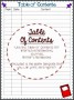 7 Editable Table Of Contents Template