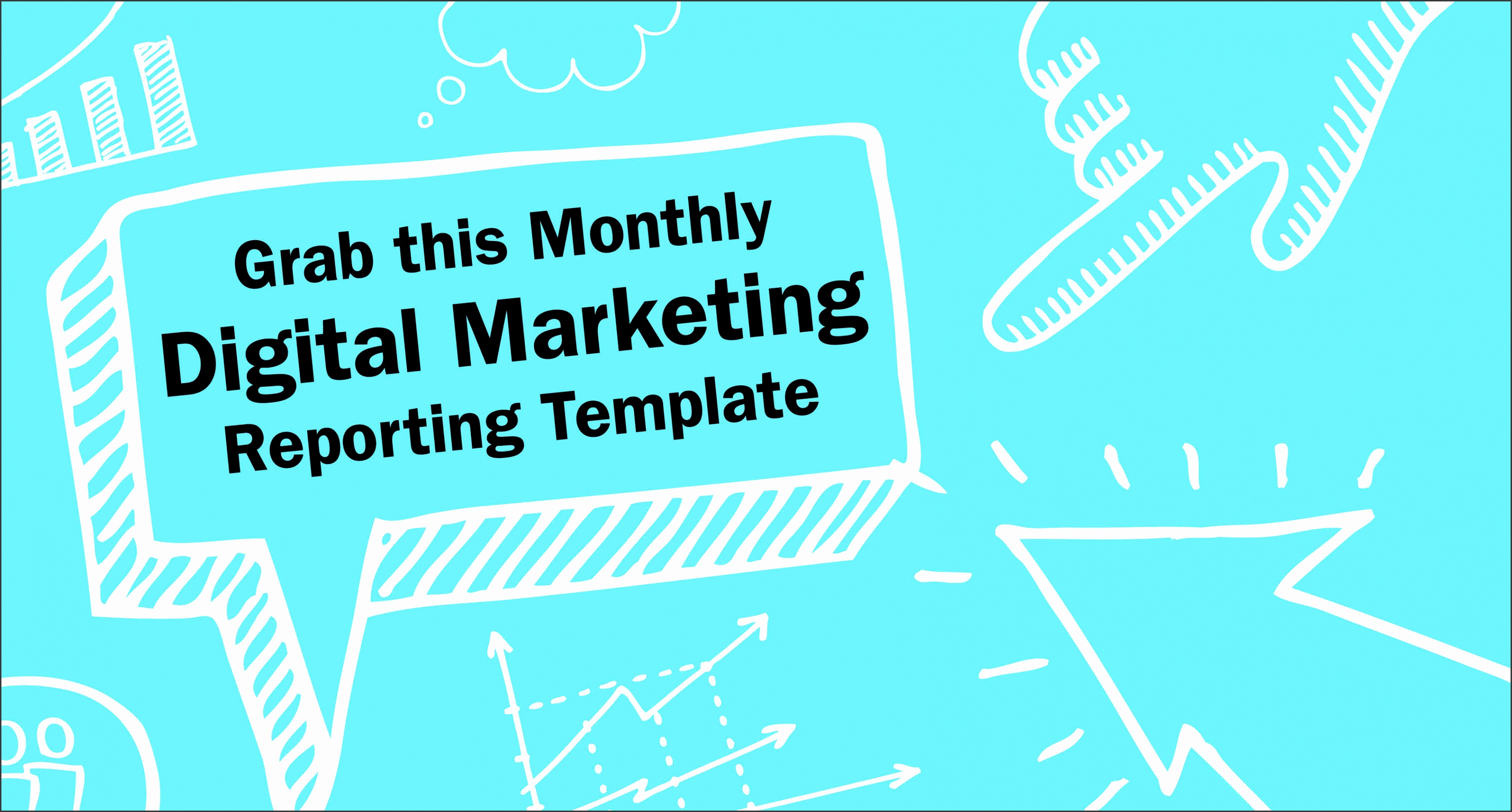 free monthly digital marketing report template
