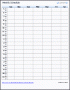 7 Employee Weekly Time Planner