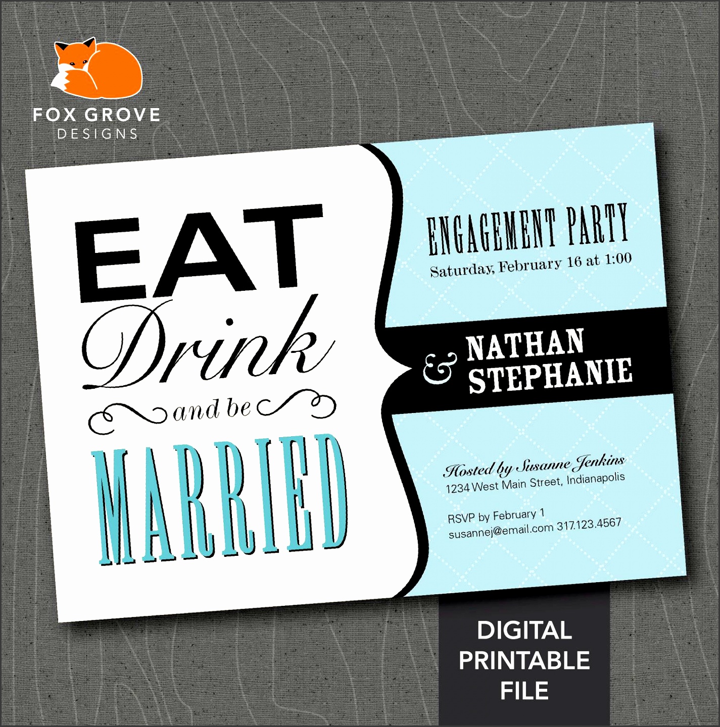 image for engagement party invitations australia
