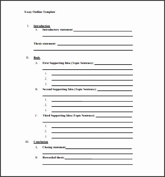 printable free blank outline template pdf format