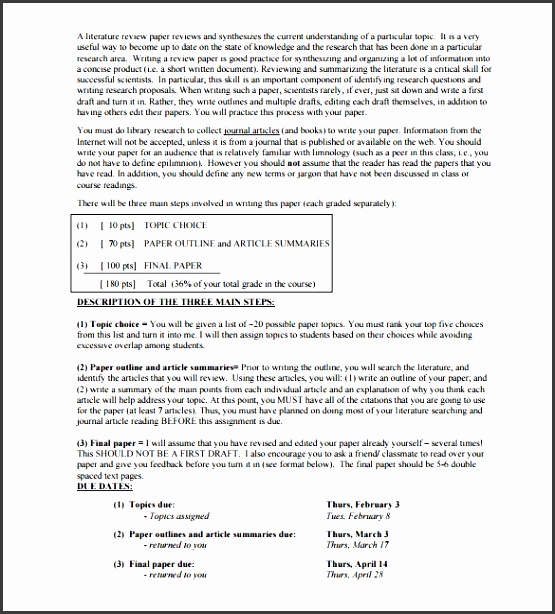 literature review outline template 8 free sample example in 15 charming of a essay resume