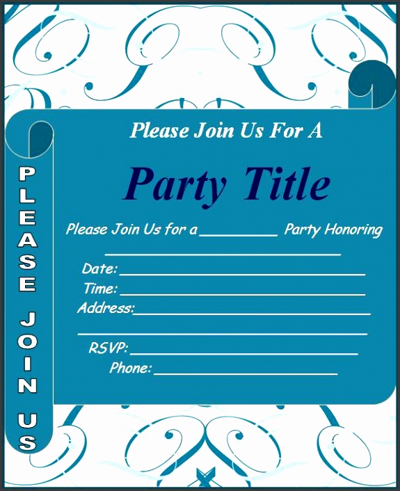 word templates for invitations free event invitation templates templates