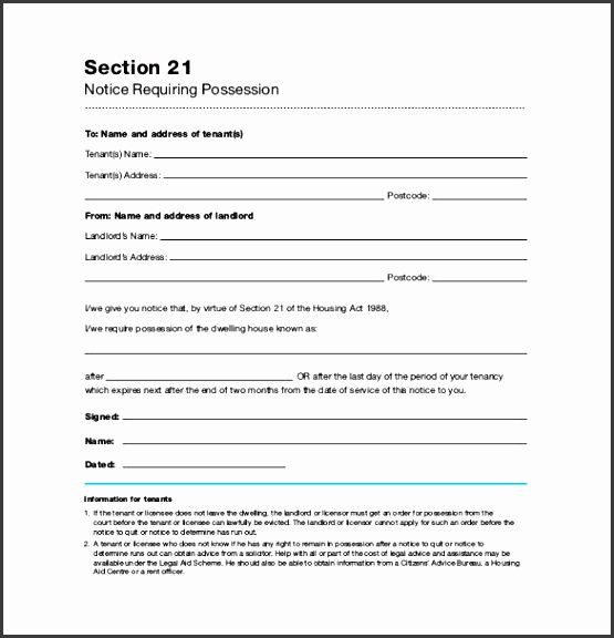 19 sample eviction notice templates free samples examples