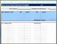 7 Excel Bank Statement Template