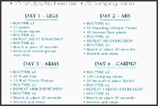 weekly workout routines home routine full body best plans ideas on pinterest exercise plan to lose