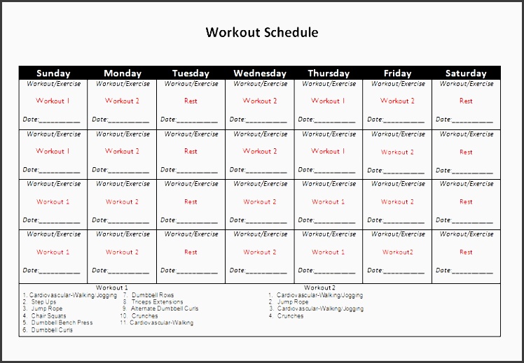 mens home exercise plan