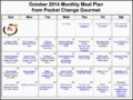 11 Family Monthly Meal Planner