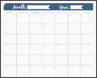 10 Family Monthly Planner Template - SampleTemplatess - SampleTemplatess