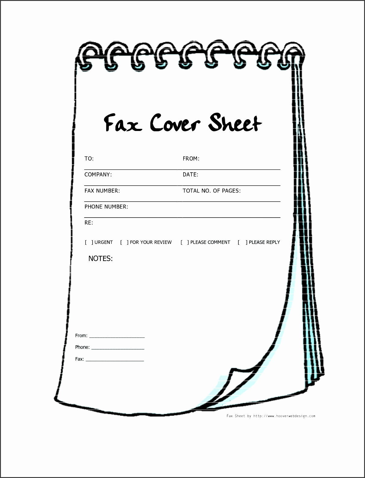 free printable fax cover sheets free printable fax cover sheet template notebook pdf