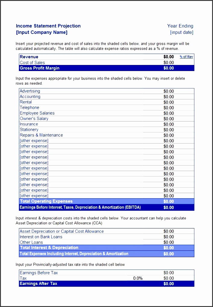 printable in e statement template 19