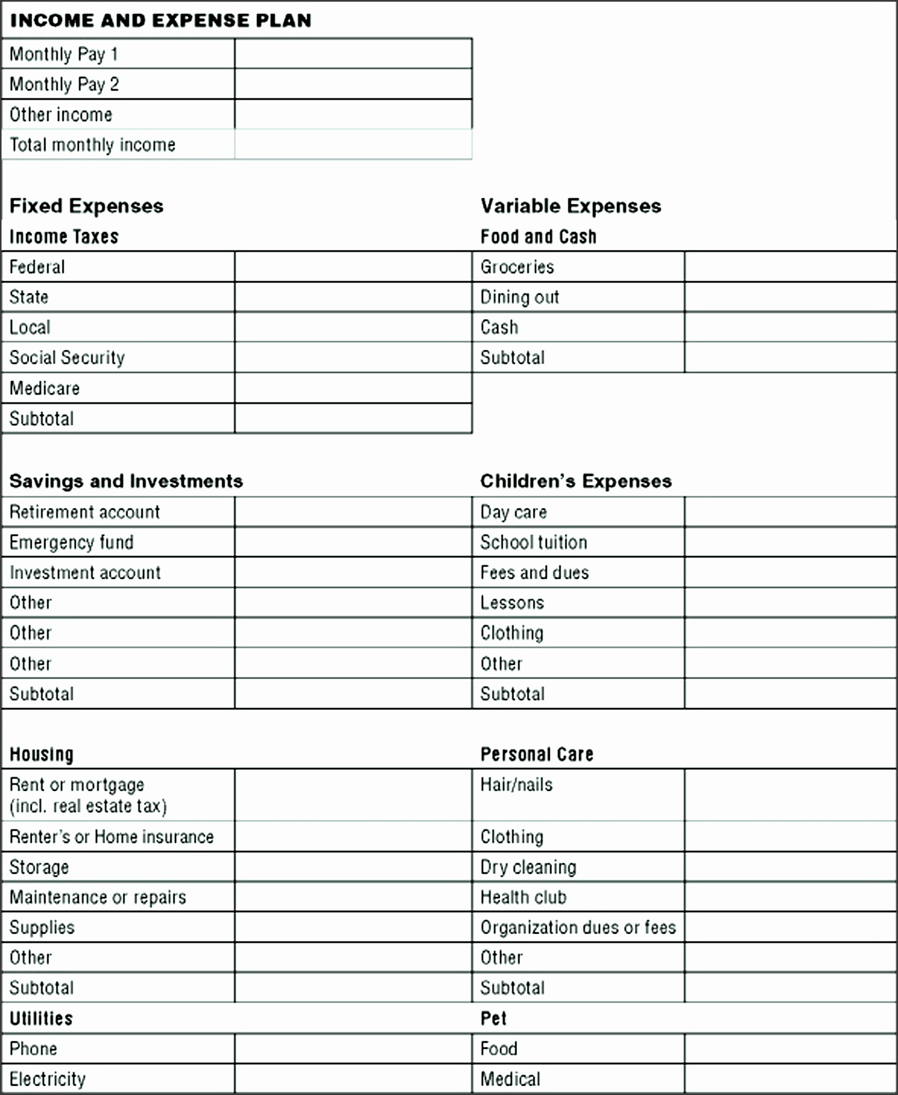 printable in e and expense form easy in e and expense sheet in e and expense statement template free