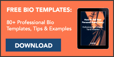 professional bio templates
