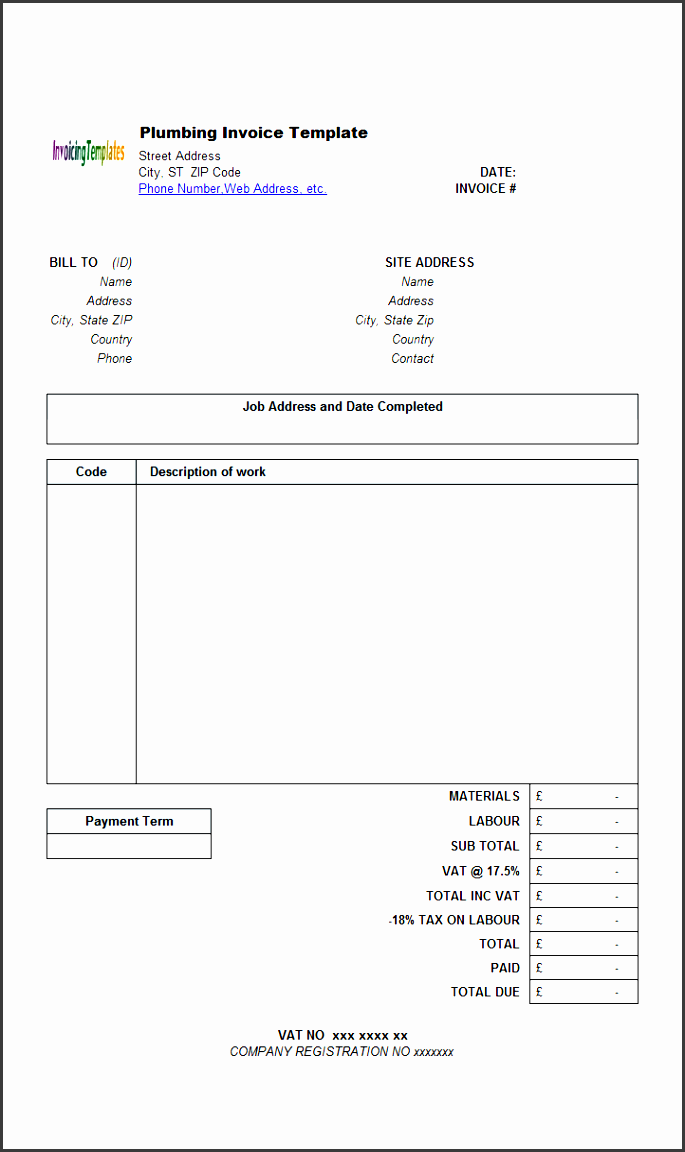independent contractor invoice template excel