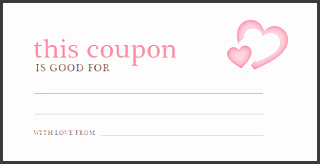 valentine s day coupon template