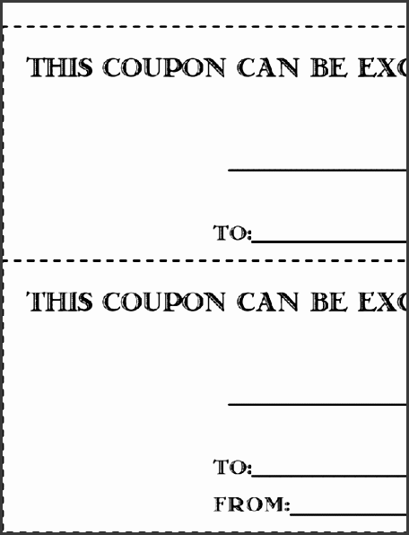 clipart coupon template