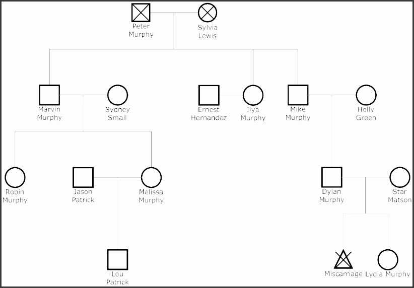 an example of a genogram