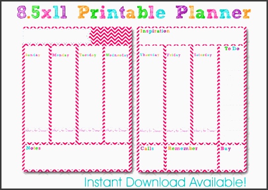 cute weekly homework planner template image gallery hcpr