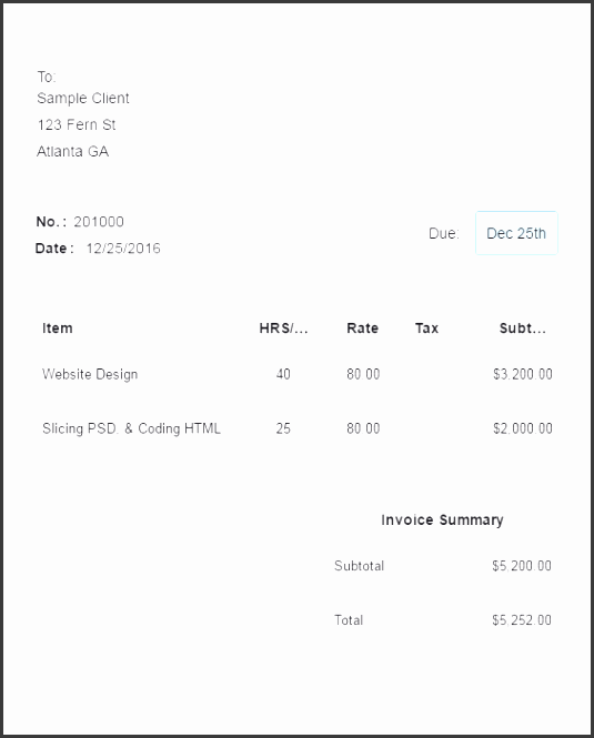 your free online invoice generator the quickest way to create great looking pdf invoices