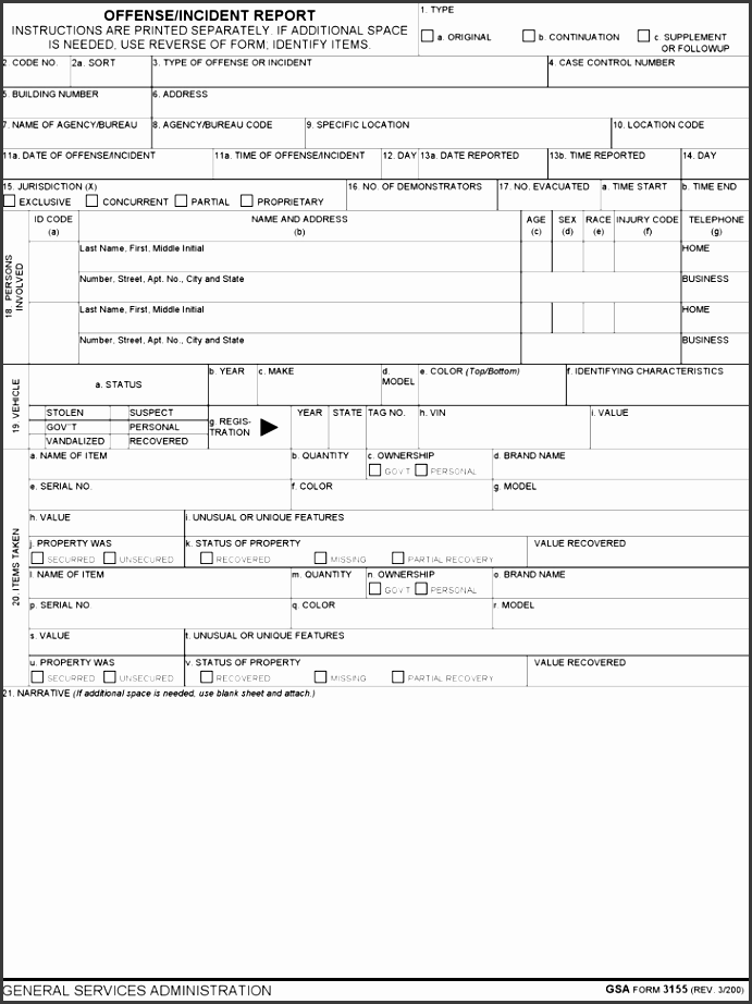 the blank police report template can help you make a