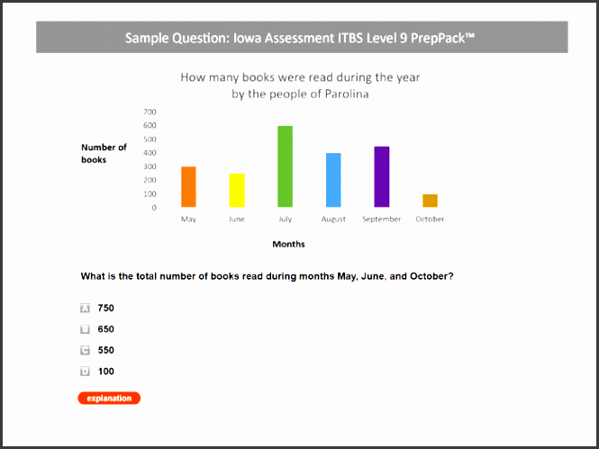 iowa assessments and itbs practice