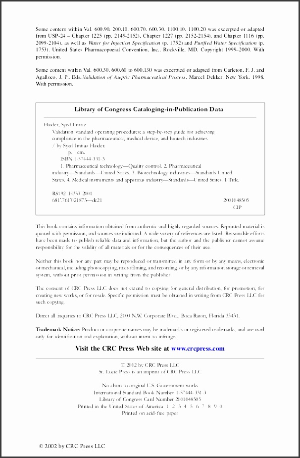 validation standardoperatingprocedures 2 638 cb