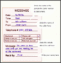 4+ Free Telephone Message Template Online