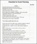 4+ Funeral Planning Checklist Layout