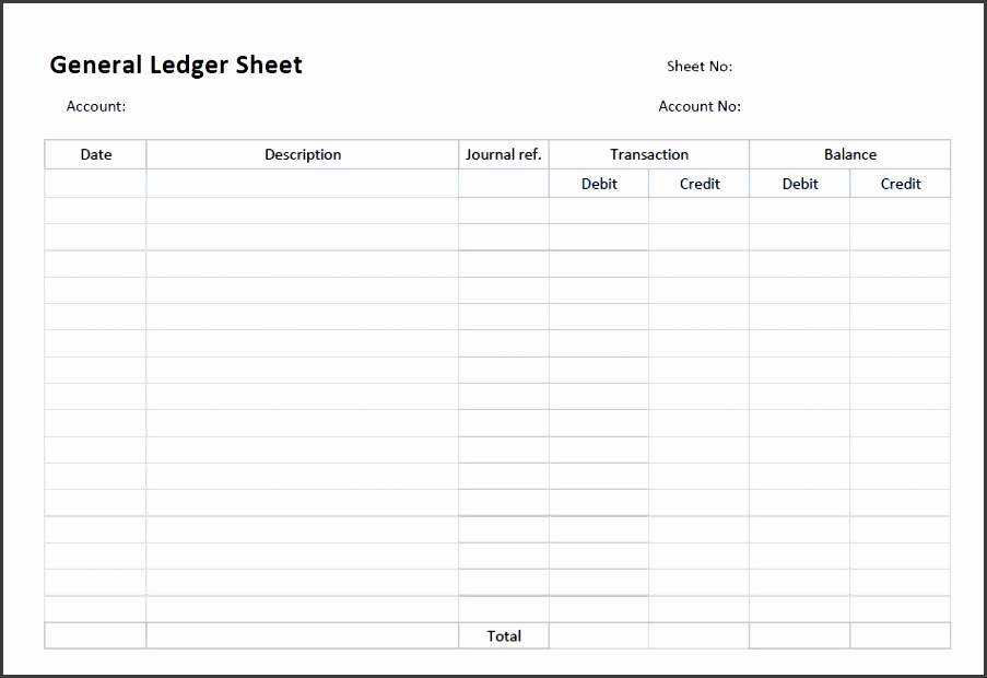 general ledger sheet v 1 0