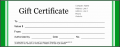 5 Gift Certificate Template Easy to Use