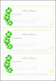 10 Gift Voucher Template In Editable form