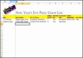 5 Graduation Party Guest List Template