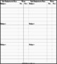 10 Home Work Planner Editable