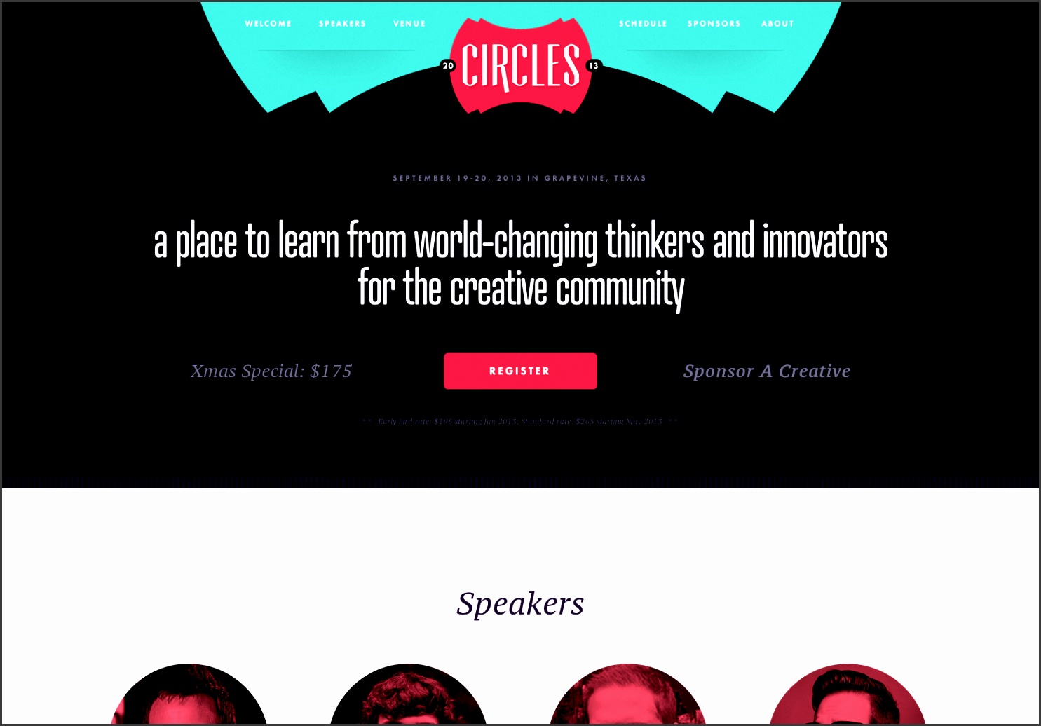 20 creative and inspiring event websites webdesigner depot gjOy3 did
