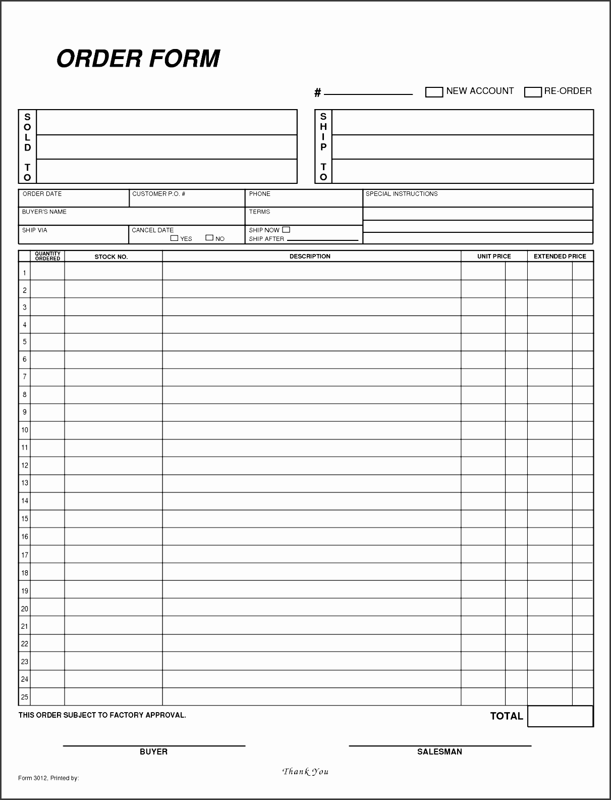 free blank order form template free blank order form urban essence aroma pinterest order form template and free