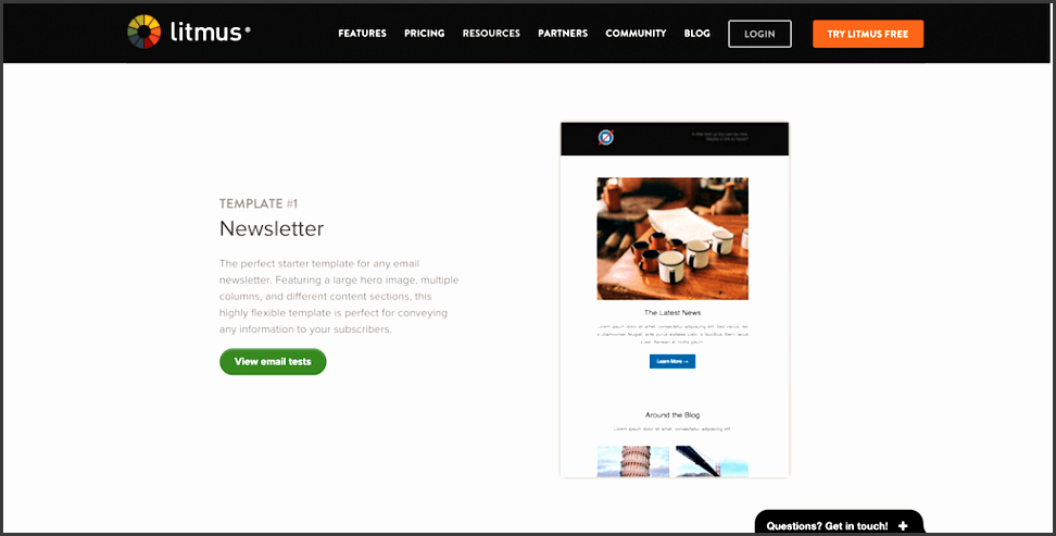 free responsive email templates litmus