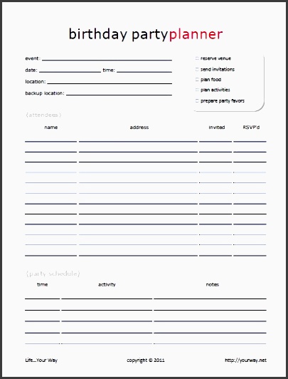 how to plan a party just got easier with these free printable party planner and party guide worksheets these free printables include party list