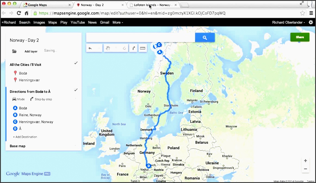 how to create route layers directions on google maps for travel youtube