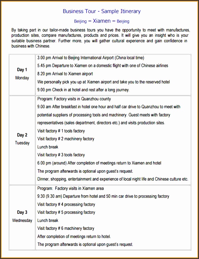 9 How To Write Itinerary SampleTemplatess SampleTemplatess 9-how-to-write-itinerary-sampletemplatess-sampletemplatess