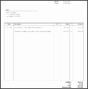 9 invoice templates