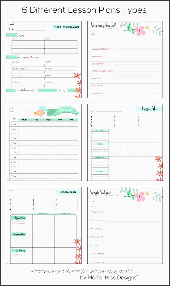 homeschool planner my favorite homeschool planners and weekly planner