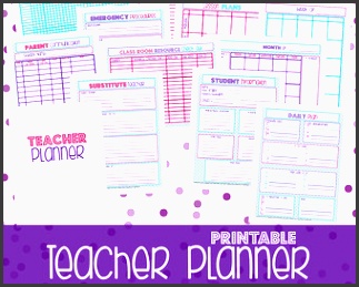 50 off printable teacher planner teacher planner teacher plan book teacher printables