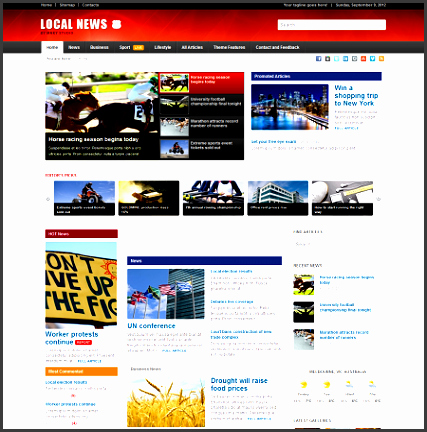free newspaper template for word local news theme wpexplorer