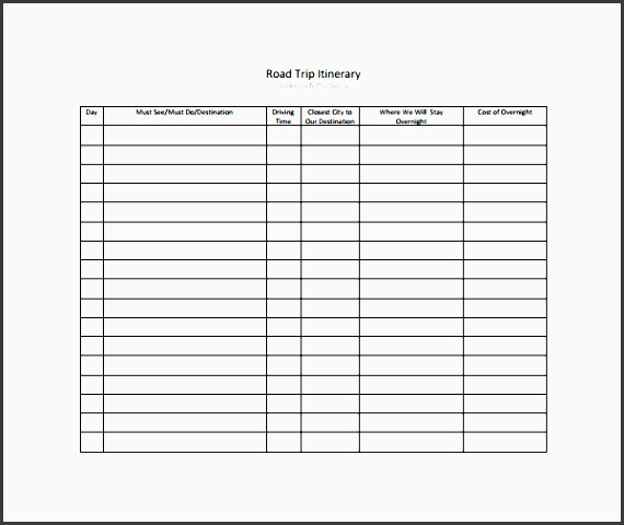 trip itinerary template geocvc trip itinerary template