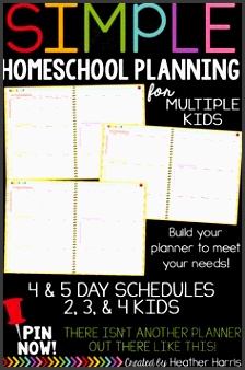 why your big kids should use a homeschool planner homeschool the best homeschool planner rainbow colors