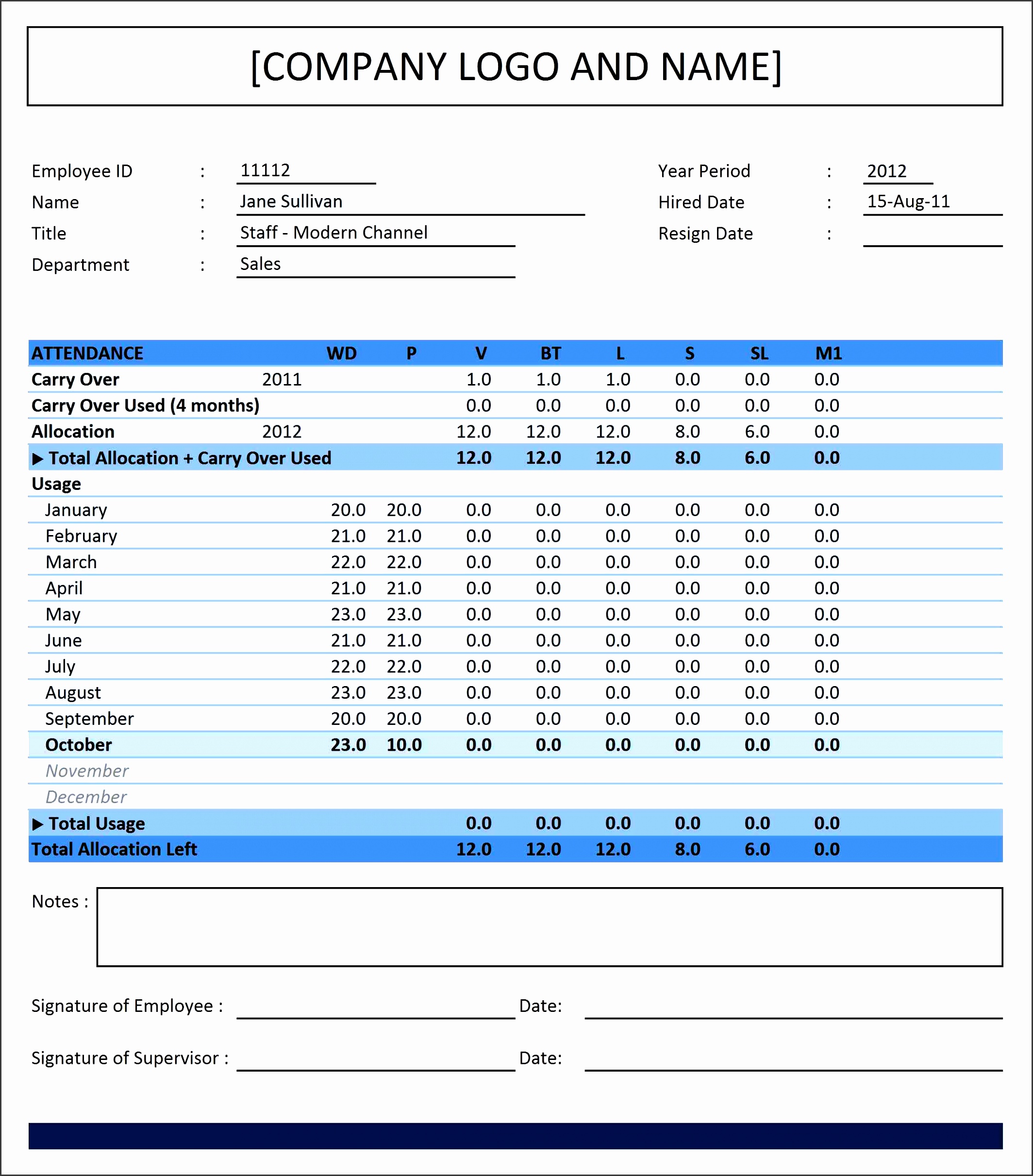 excelindo employee attendance calendar pro v2 44 report single employee