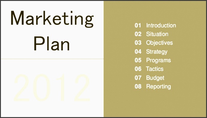 marketing plan presentation template marketing 01 introduction 02 situation plan