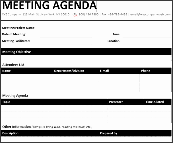 if you have ever attended or planned a board meeting then you know that the agenda includes much more information than a simple team meeting agenda